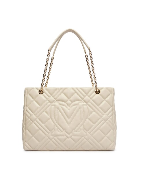 QUILTED Umh&auml;ngetasche Elfenbein - Damentaschen