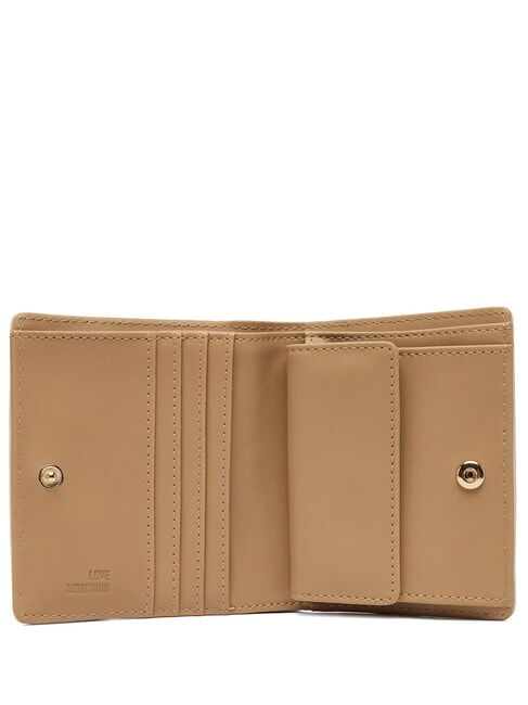 QUILTED Mini-Geldb&ouml;rse Elfenbein - Brieftaschen Damen