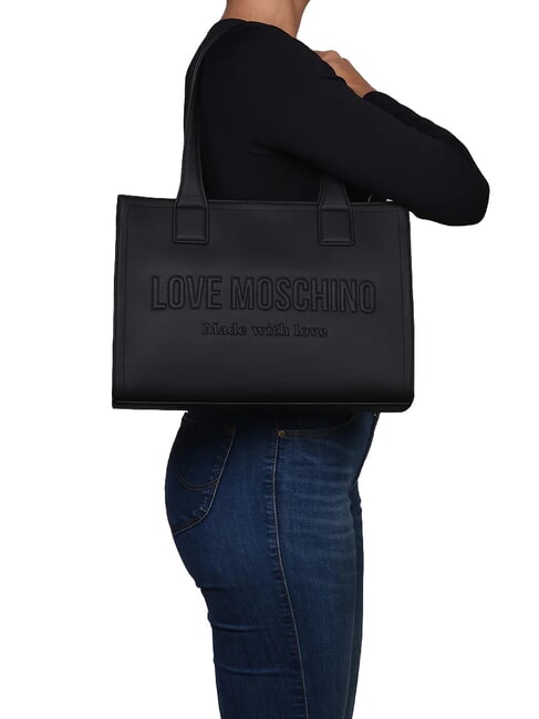 SIGNATURE LOVE Umh&auml;ngetasche Schwarz - Damentaschen