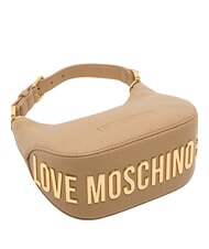 LOVE MOSCHINO GIANT Mini-Handtasche mit Schulterriemen Beige - Damentaschen - 4