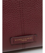 GIANNI CHIARINI ARYNA Schultertasche aus Leder Weinbeere - Damentaschen - 3