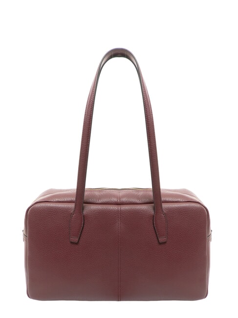 ARYNA Schultertasche aus Leder Weinbeere - Damentaschen