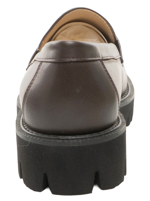 TANK Ledermokassins Schokolade - Damenschuhe
