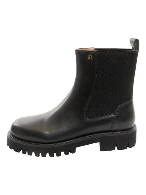 TANK Stiefeletten mit 3,5 cm Absatz Schwarz - Damenschuhe