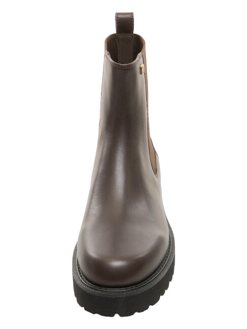 TANK Stiefeletten mit 3,5 cm Absatz Schokolade - Damenschuhe