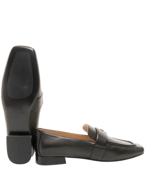 SIGNATURE  Ledermokassins Schwarz - Damenschuhe