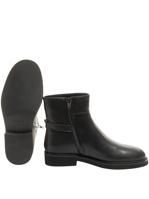 FROST  Lederstiefeletten Schwarz - Damenschuhe