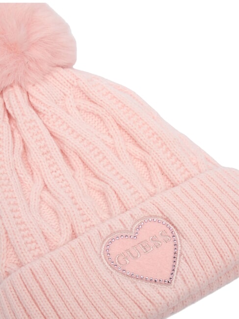 KIDS POM POM Hut mit Bommeln rosa Zucker - Kinderh&uuml;te