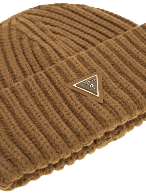 NOELLE 2 KNITTED Hut mit Umschlag Cappuccino - M&uuml;tzen/H&uuml;te