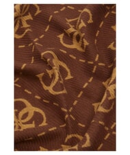GUESS NOLANA 4G LOGO Schal mit Fransen braun - Schals - 2