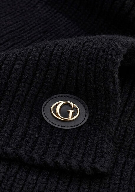 KNITTED Schal SCHWARZ - Schals