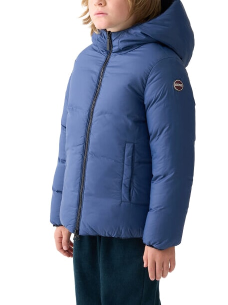 MINDSET Daunenjacke mit Kapuze Marineblau-Dunkelblau - Kinder Jacken
