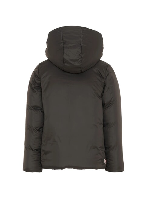 MINDSET Daunenjacke mit Kapuze schwarzer Vulkan - Kinder Jacken