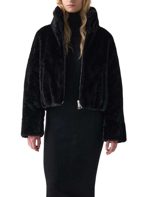 EXUBERANCE Wende-Daunenjacke Schwarz - Daunenjacken f&uuml;r Damen