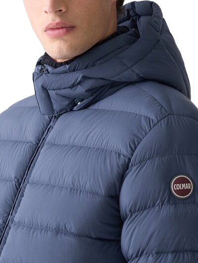 MINDSET Kapuzenjacke moderner blauer Admiral - Daunenjacken f&uuml;r Herren