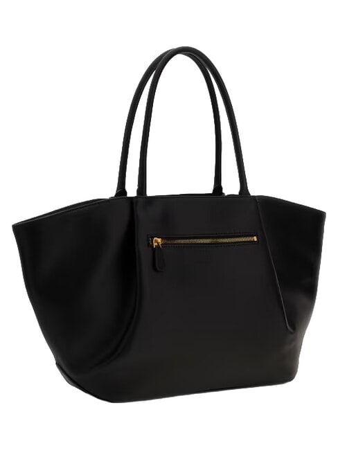 ALLEGRA Schultertasche mit zwei Henkeln SCHWARZ - Damentaschen