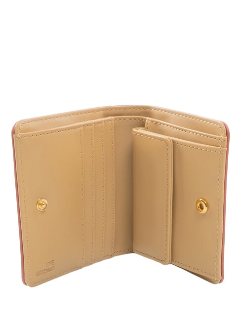 BOLD LOVE Kompakte Geldb&ouml;rse mit Rei&szlig;verschluss Rost - Brieftaschen Damen