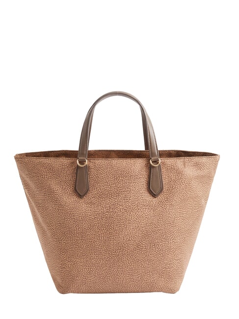 B-ESCAPE Handtasche mit Schulterriemen beige/kastanienbraun - Damentaschen