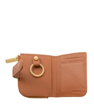 COCCINELLE METALLIC SOFT Mini-Geldb&ouml;rse aus Leder - Brieftaschen Damen