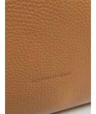 BORBONESE SEXY Handtasche mit Schulterriemen aus Leder Wurzel - Damentaschen - 4