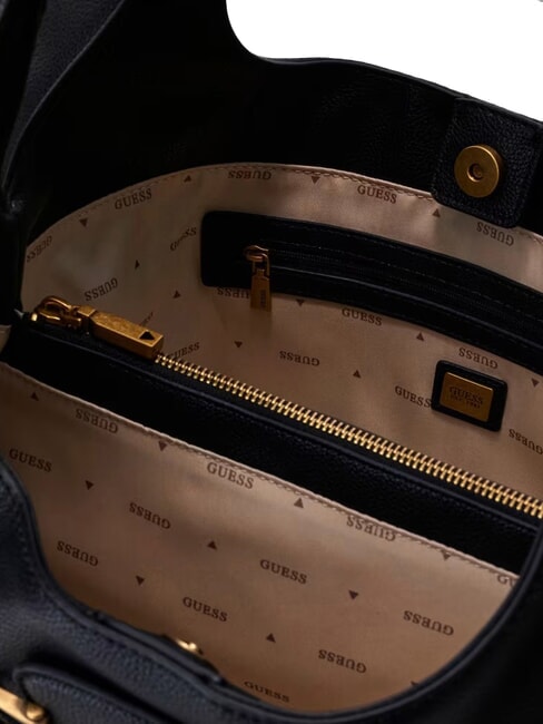 SUNSET Hobo-Tasche, Schultertasche SCHWARZ - Damentaschen