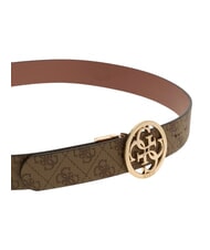 GUESS NOELLE  Wendeg&uuml;rtel Latte-Logo/Rosenholz - G&uuml;rtel - 2