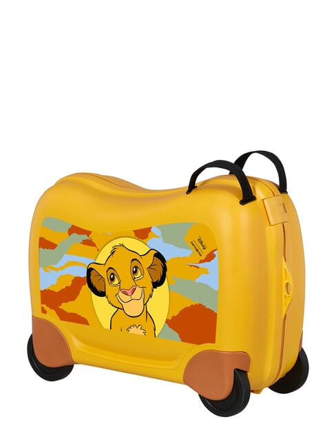 DREAM2GO DISNEY Aufsitzbarer Kindertrolley Simba - Handgep&auml;ck