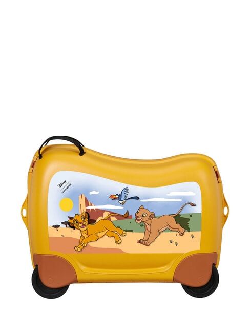 DREAM2GO DISNEY Aufsitzbarer Kindertrolley Simba - Handgep&auml;ck