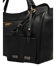 GUESS ANTONIA Handtasche mit Schulterriemen SCHWARZ - Damentaschen - 4