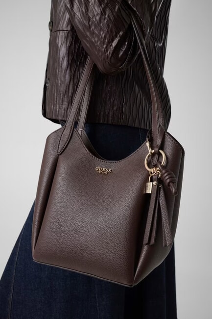 MELODY Schultertasche mit zwei Henkeln MULTI - Damentaschen