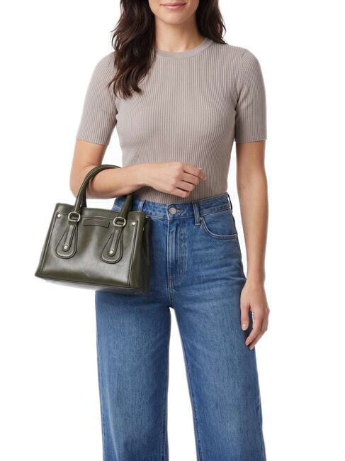 CECILIA Handtasche mit Schulterriemen Thymian abb gold - Damentaschen