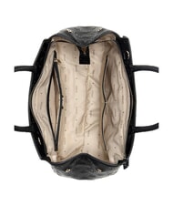 GUESS BLAKE Handtasche mit Schulterriemen schwarzes Logo - Damentaschen - 4