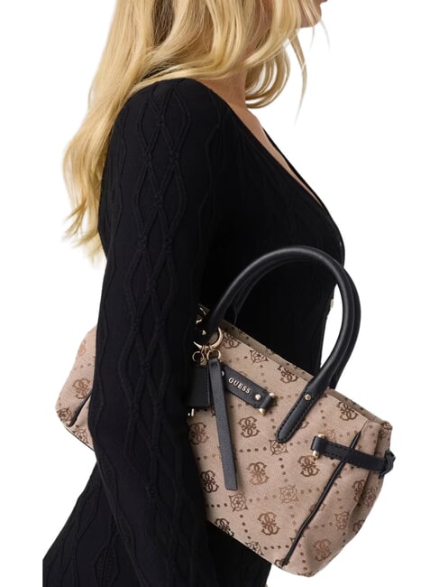 DOROTHY Handtasche mit Schulterriemen Milchlogo/schwarz - Damentaschen