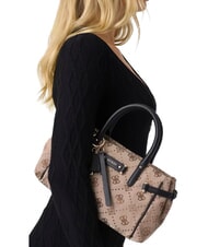 GUESS DOROTHY Handtasche mit Schulterriemen Milchlogo/schwarz - Damentaschen - 3