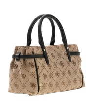 GUESS DOROTHY Handtasche mit Schulterriemen Milchlogo/schwarz - Damentaschen - 4