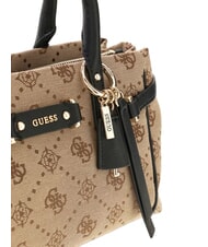 GUESS DOROTHY Handtasche mit Schulterriemen Milchlogo/schwarz - Damentaschen - 7