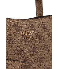 GUESS BRENTON Umh&auml;ngetasche MILCH-LOGO - Damentaschen - 4