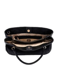 GUESS CARMELLA Handtasche mit Schulterriemen schwarzes Logo - Damentaschen - 5