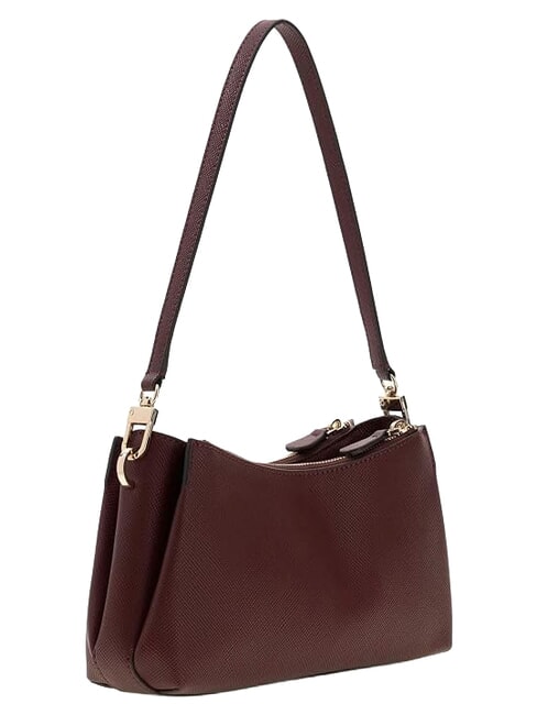 NOELLE 2 Schultertasche mit Schultergurt Burgund - Damentaschen