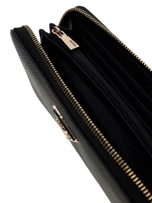 LAUREL 2 Gro&szlig;e Geldb&ouml;rse mit Rundum-Rei&szlig;verschluss Burgund - Brieftaschen Damen