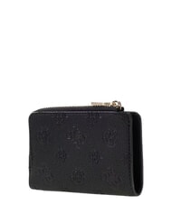 GUESS BLAKE Kartenetui mit M&uuml;nzfach schwarzes Logo - Brieftaschen Damen - 3