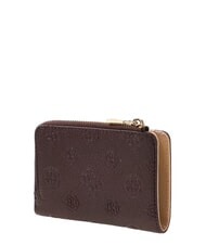 GUESS BLAKE Kartenetui mit M&uuml;nzfach braun - Brieftaschen Damen - 3