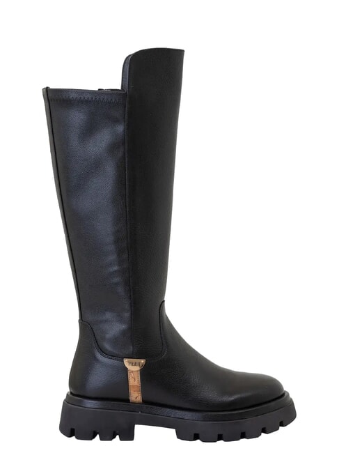 GEO Stiefeletten mit 10 cm Absatz Schwarz - Damenschuhe