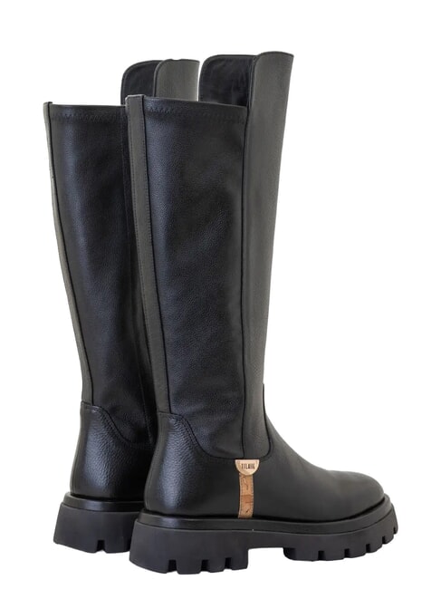 GEO Stiefeletten mit 10 cm Absatz Schwarz - Damenschuhe