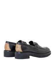 ALVIERO MARTINI PRIMA CLASSE GEO Ledermokassins Schwarz - Damenschuhe - 3