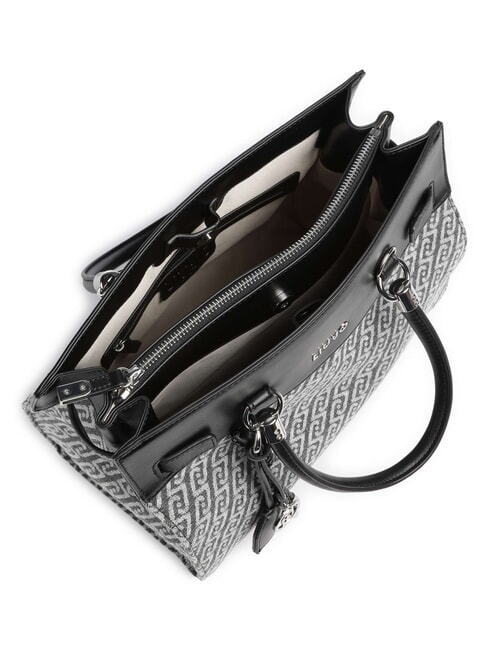 MANHATTAN Handtasche mit Schulterriemen Denimgrau - Damentaschen