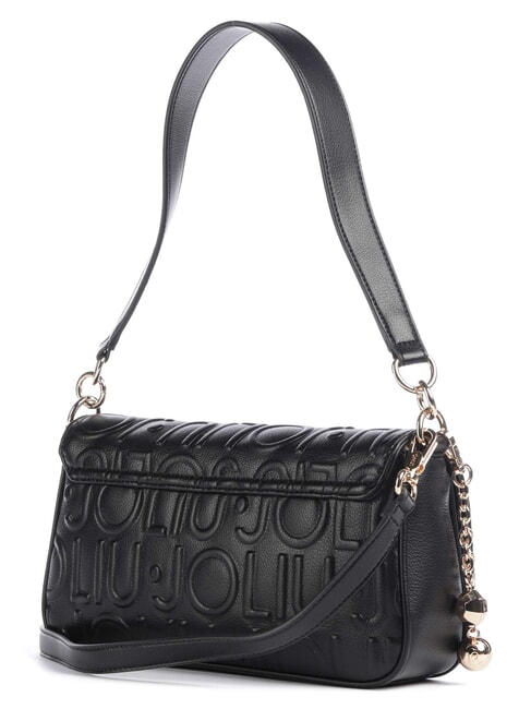 ADIVA Schultertasche mit Schultergurt SCHWARZ - Damentaschen