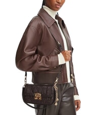 LIUJO ADIVA Mini-Schultertasche mit Schultergurt dunkelbraun - Damentaschen - 2