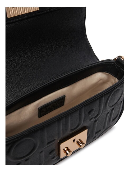 ADIVA Mini-Schultertasche mit Schultergurt SCHWARZ - Damentaschen