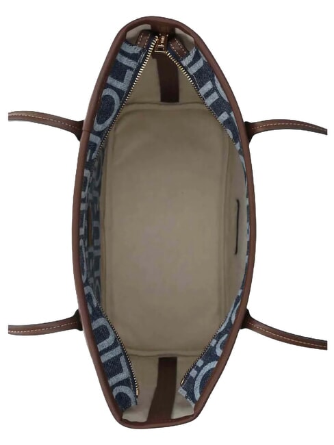 EVRIM Schulter-Eink&auml;ufer blauer Denim - Damentaschen